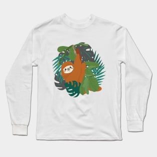 Sloth Long Sleeve T-Shirt